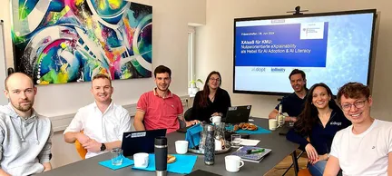 Das XAIaaS-Projektteam beim Auftaktworkshop in Ulm